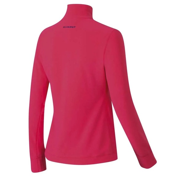 Mammut Yampa Half Zip Pullover Fleece Jacket Tecnopile Pink Womens Size Small - Picture 2 of 10